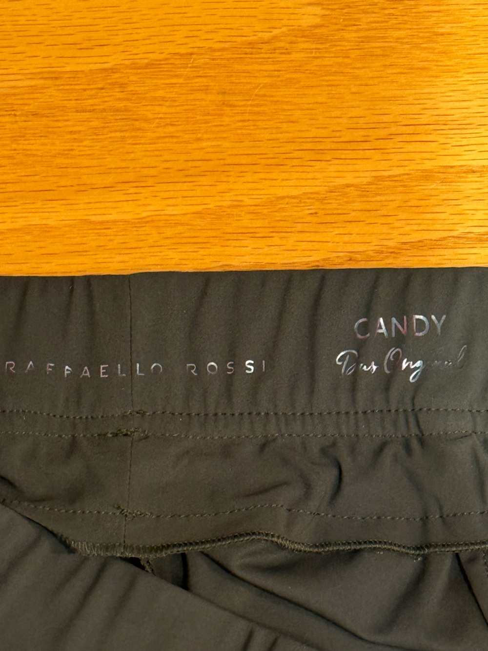 RAFFAELLO ROSSI Candy Dark Olive Green Drawstring Joggers - Picture 6 of 13